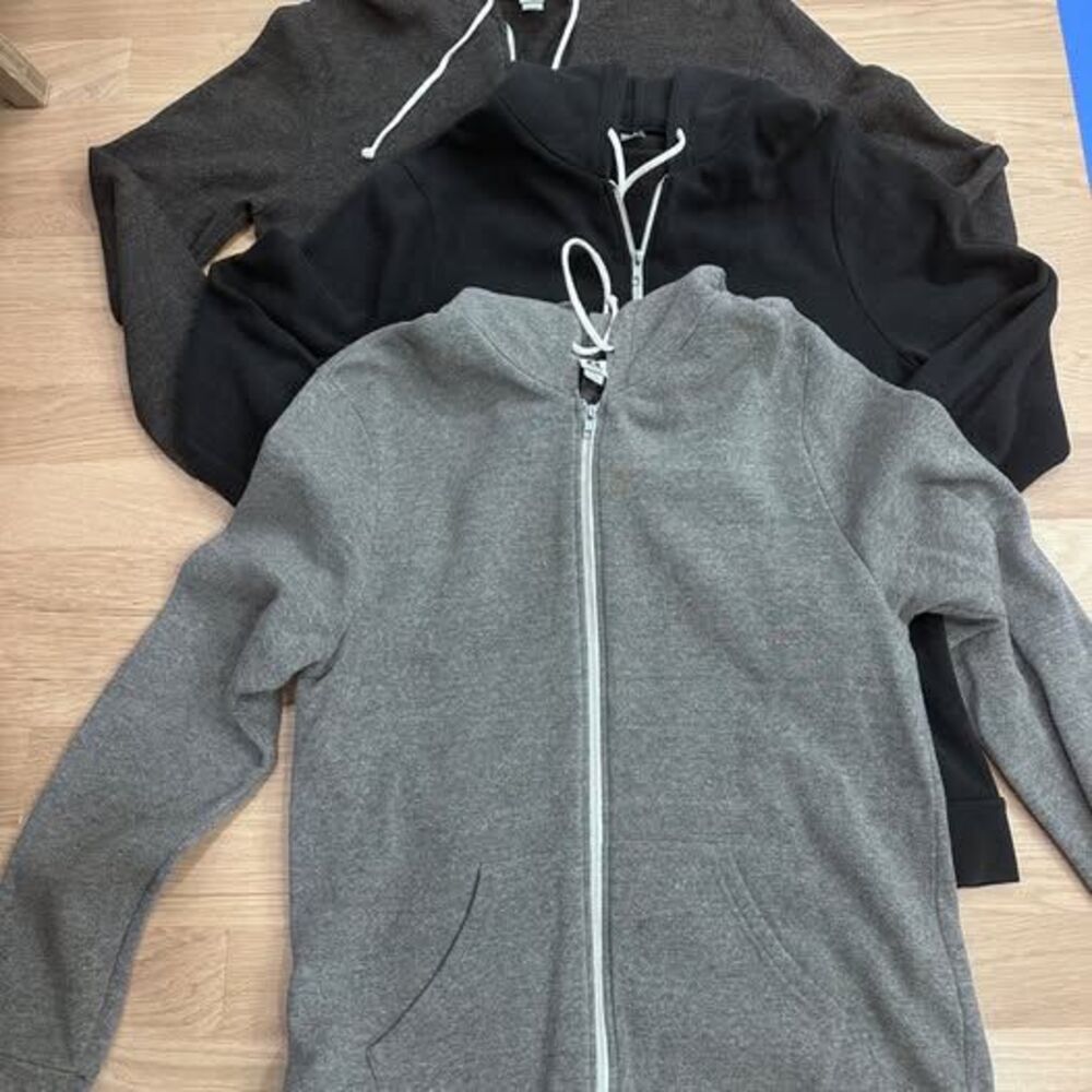 Altnerative Earth Unisex Hoodie 2XL-3 Colors Available Blk-Dk Gray-Heather Gray